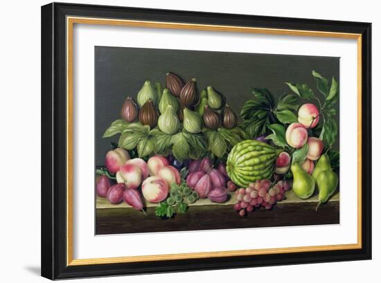 Figs, Melon and Gooseberries, 1998-Amelia Kleiser-Framed Giclee Print