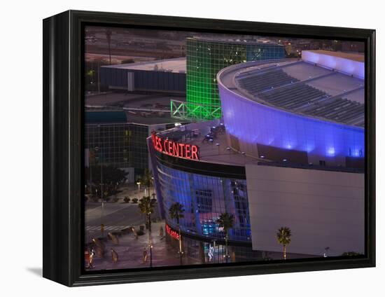 Figueroa Street, Los Angeles, California, USA-null-Framed Premier Image Canvas