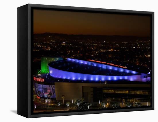 Figueroa Street, Los Angeles, California, USA-null-Framed Premier Image Canvas