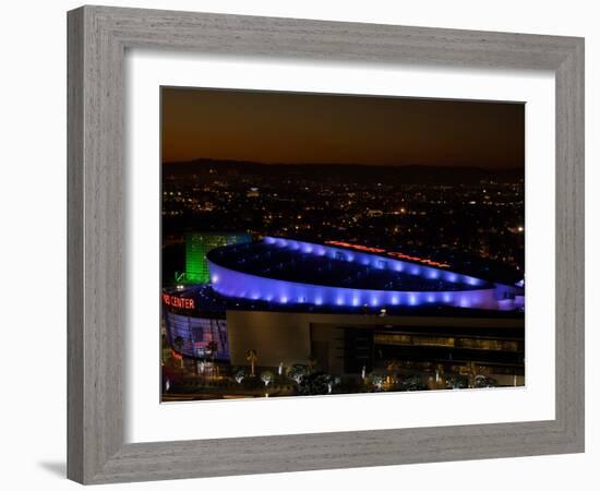 Figueroa Street, Los Angeles, California, USA-null-Framed Photographic Print