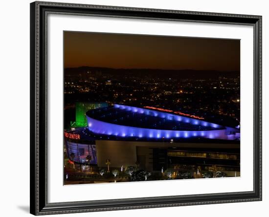 Figueroa Street, Los Angeles, California, USA-null-Framed Photographic Print