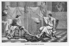 Aristotle Greek Philosopher-Figuier-Stretched Canvas