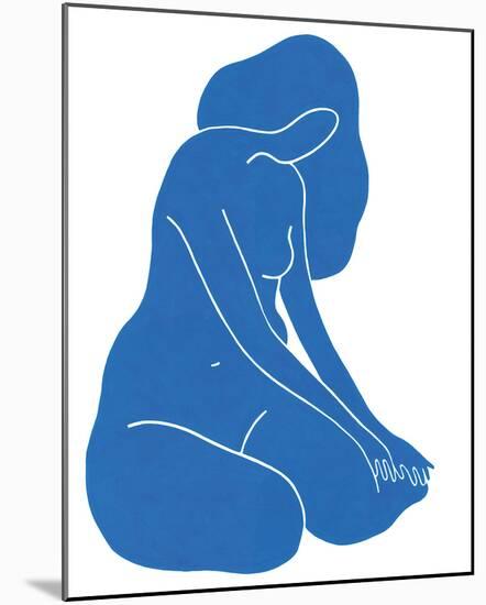 Figurative Contemplation - Rest-Kristine Hegre-Mounted Giclee Print