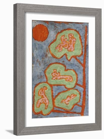 Figurative Leaves; Figurale Blatter-Paul Klee-Framed Giclee Print