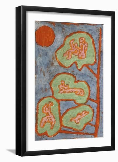 Figurative Leaves; Figurale Blatter-Paul Klee-Framed Giclee Print