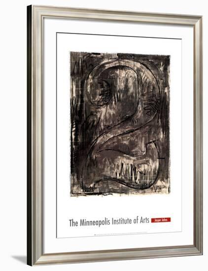 Figure 2, 1963-Jasper Johns-Framed Art Print