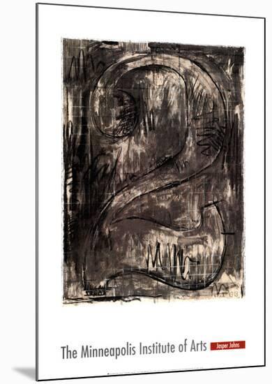 Figure 2, 1963-Jasper Johns-Mounted Art Print