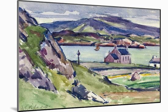 Figure and Kirk, Iona-Francis Campbell Boileau Cadell-Mounted Giclee Print