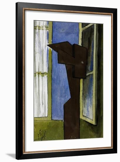 Figure at a Window-Julio González-Framed Giclee Print