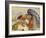 Figure at Laguna Beach 1917-Clarence Hinkle-Framed Art Print