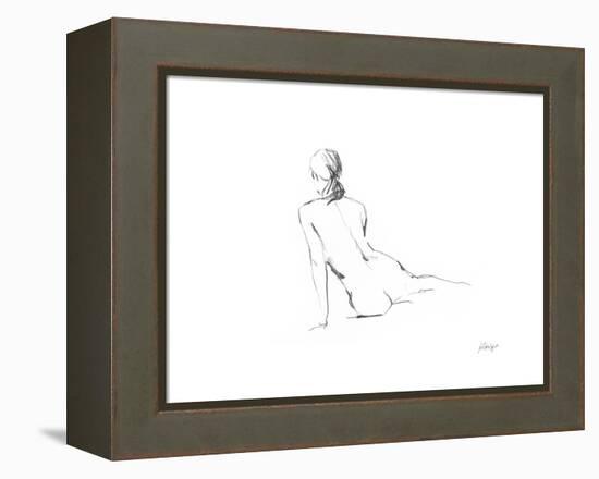 Figure Contour I-Ethan Harper-Framed Stretched Canvas