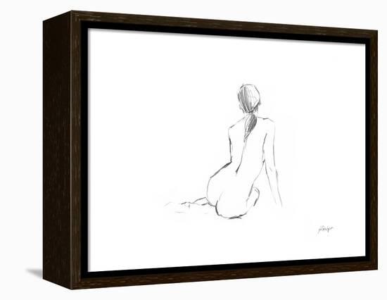 Figure Contour II-Ethan Harper-Framed Stretched Canvas