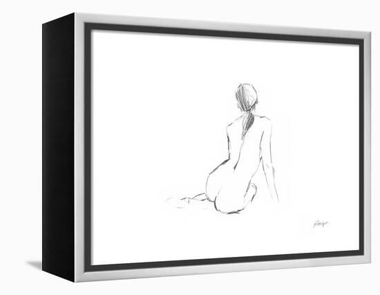 Figure Contour II-Ethan Harper-Framed Stretched Canvas