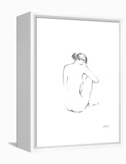 Figure Contour III-Ethan Harper-Framed Stretched Canvas