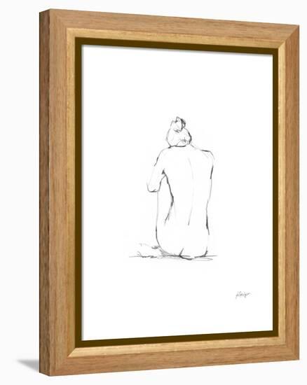 Figure Contour IV-Ethan Harper-Framed Stretched Canvas