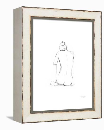 Figure Contour IV-Ethan Harper-Framed Stretched Canvas