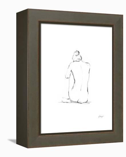 Figure Contour IV-Ethan Harper-Framed Stretched Canvas