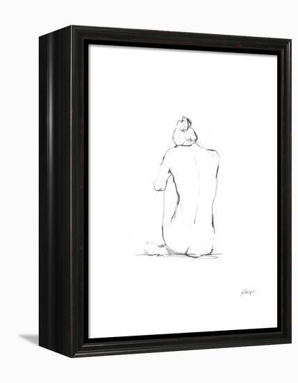 Figure Contour IV-Ethan Harper-Framed Stretched Canvas