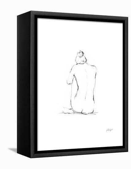 Figure Contour IV-Ethan Harper-Framed Stretched Canvas