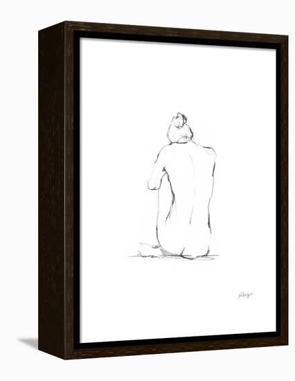 Figure Contour IV-Ethan Harper-Framed Stretched Canvas