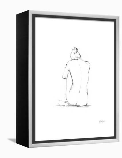 Figure Contour IV-Ethan Harper-Framed Stretched Canvas