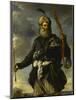 Figure de guerrier oriental tenant un arc-Pier Francesco Mola-Mounted Giclee Print