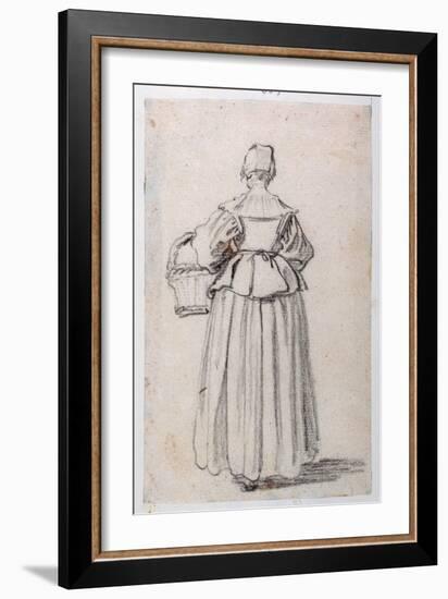 Figure Facing Backwards-Jacques Callot-Framed Giclee Print