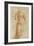 Figure féminne debout, se dirigeant vers la droite-Domenico Beccafumi-Framed Giclee Print