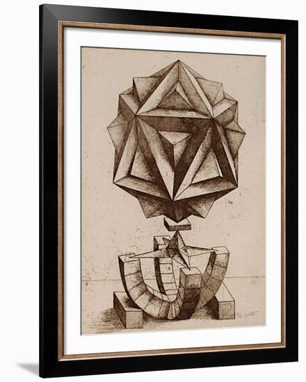 Figure géométrique I-Jorg Neizert-Framed Limited Edition