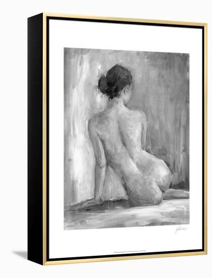 Figure in Black and White I-Ethan Harper-Framed Stretched Canvas
