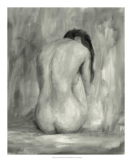 Figure In Black And White Ii Premium Giclee Print Ethan Harper