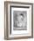 Figure in Black and White II-Ethan Harper-Framed Art Print