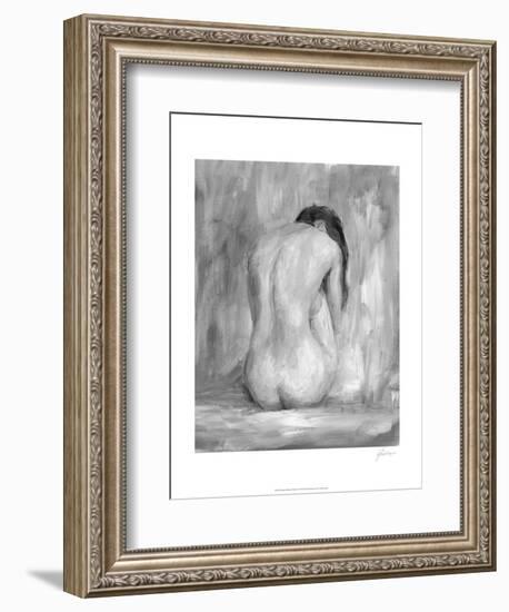 Figure in Black and White II-Ethan Harper-Framed Art Print