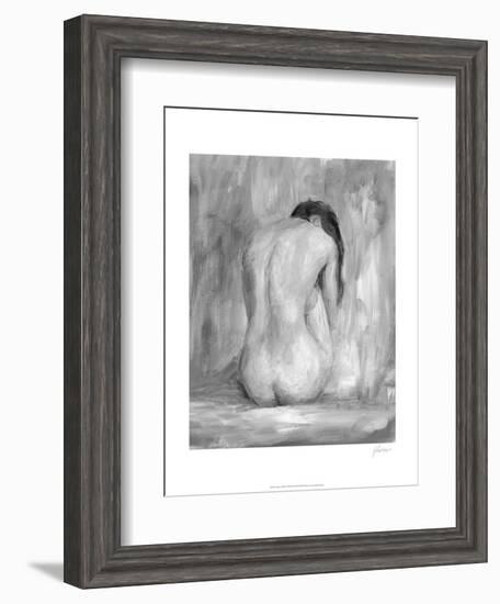 Figure in Black and White II-Ethan Harper-Framed Art Print