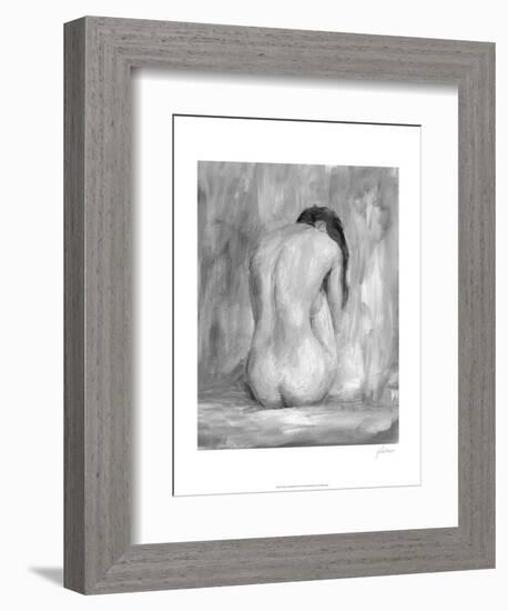 Figure in Black and White II-Ethan Harper-Framed Art Print