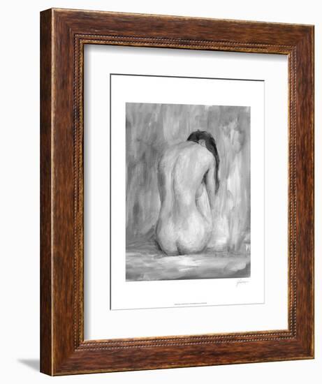 Figure in Black and White II-Ethan Harper-Framed Art Print