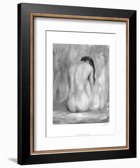 Figure in Black and White II-Ethan Harper-Framed Art Print