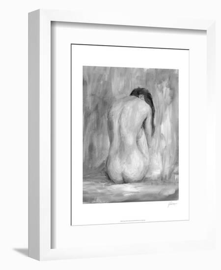 Figure in Black and White II-Ethan Harper-Framed Art Print