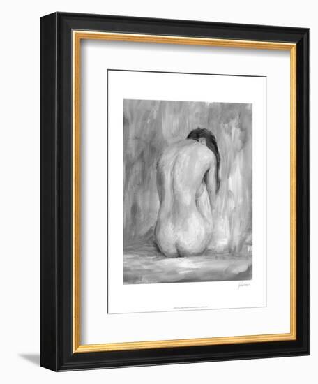 Figure in Black and White II-Ethan Harper-Framed Art Print