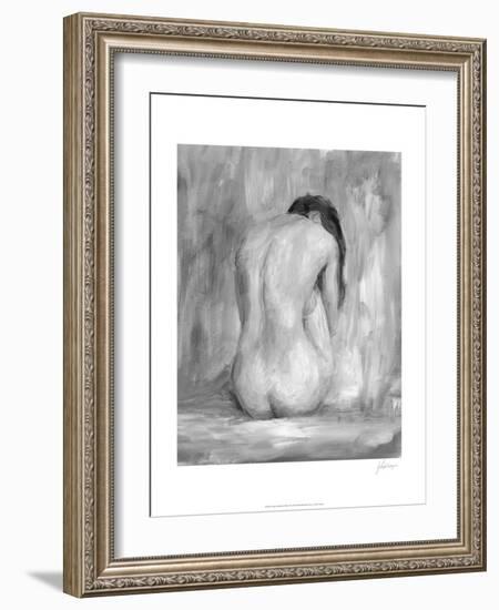 Figure in Black and White II-Ethan Harper-Framed Art Print