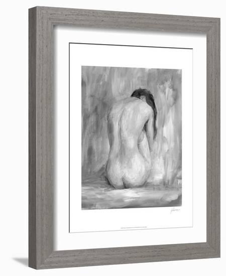 Figure in Black and White II-Ethan Harper-Framed Art Print