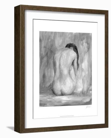 Figure in Black and White II-Ethan Harper-Framed Art Print