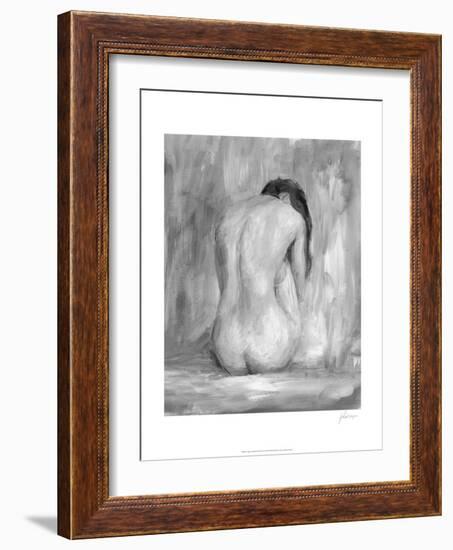 Figure in Black and White II-Ethan Harper-Framed Art Print