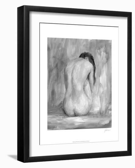 Figure in Black and White II-Ethan Harper-Framed Art Print