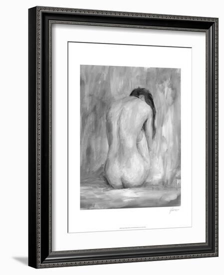 Figure in Black and White II-Ethan Harper-Framed Art Print