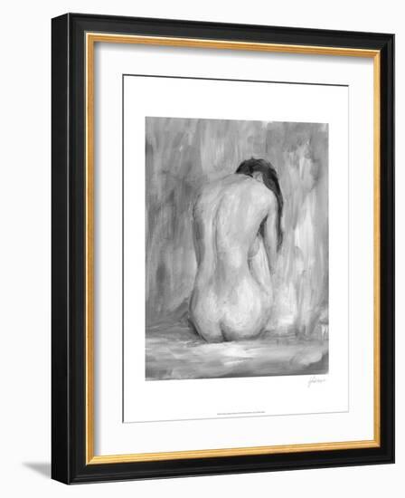 Figure in Black and White II-Ethan Harper-Framed Art Print