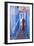 Figure in Narrow Passageway in Morocco-Steven Boone-Framed Photographic Print