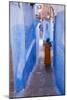 Figure in Narrow Passageway in Morocco-Steven Boone-Mounted Photographic Print