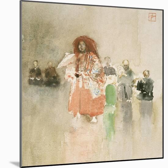 Figure in Red, C.1891-Robert Frederick Blum-Mounted Giclee Print