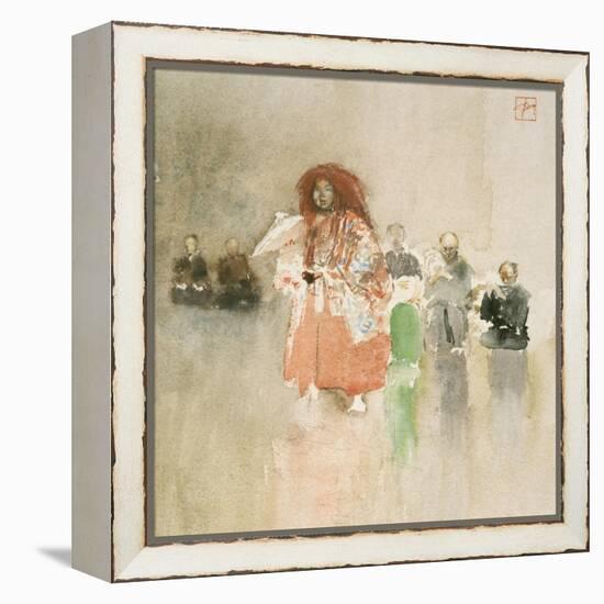 Figure in Red, C.1891-Robert Frederick Blum-Framed Premier Image Canvas